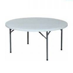 Table pliante ronde 150cm (8/10pers.) – Kreatis Côte d'Azur